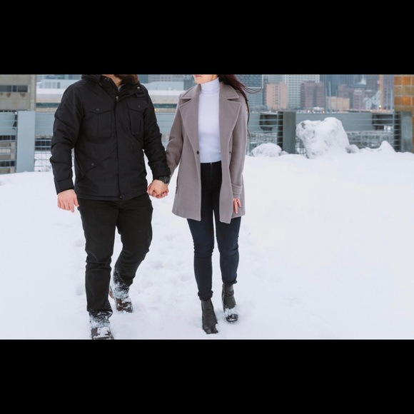 Lilac Calvin Klein Coat - Picture 9 of 9